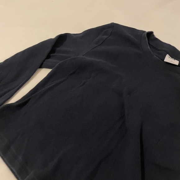 TNA ribbed cropped longsleeve navy blue - Picture 3 of 5